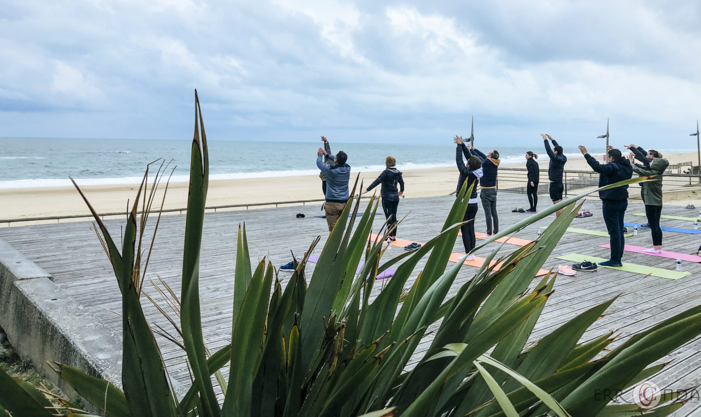 agence de voyage évènementielle pays basque landes Incentive nature foret plage Koh lanta team building yoga course d’orientation vew beach respiration