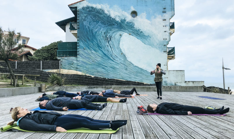 agence de voyage évènementielle pays basque landes Incentive nature foret plage Koh lanta team building yoga course d’orientation vague détente