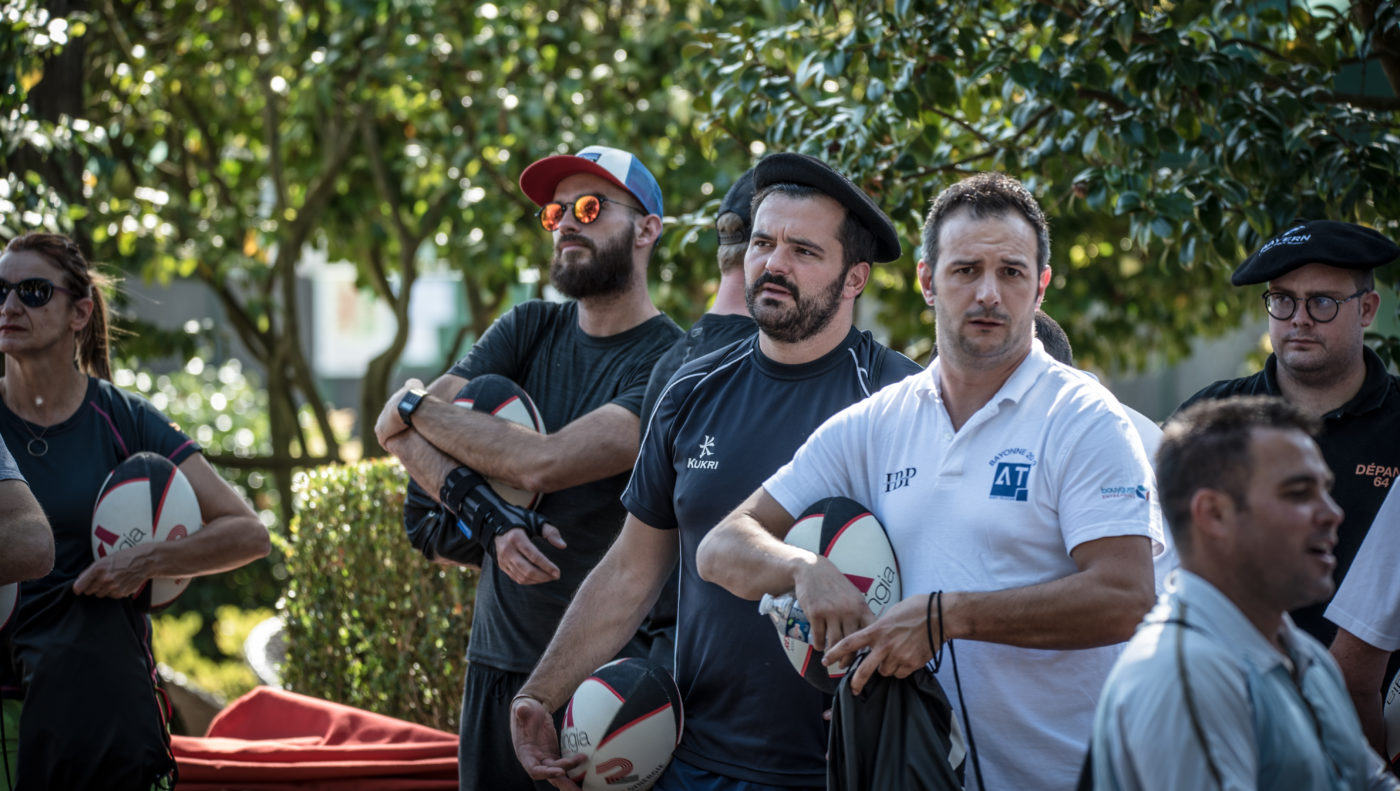 Briefing Rugby Golf IRPB 2019 Chantaco Pays basque Agence Erronda