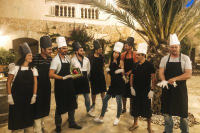 agence evenementielle receptive pays basque erronda seminaire team building incentive event baléares Majorque Mallorca réunion quad cours cuisine