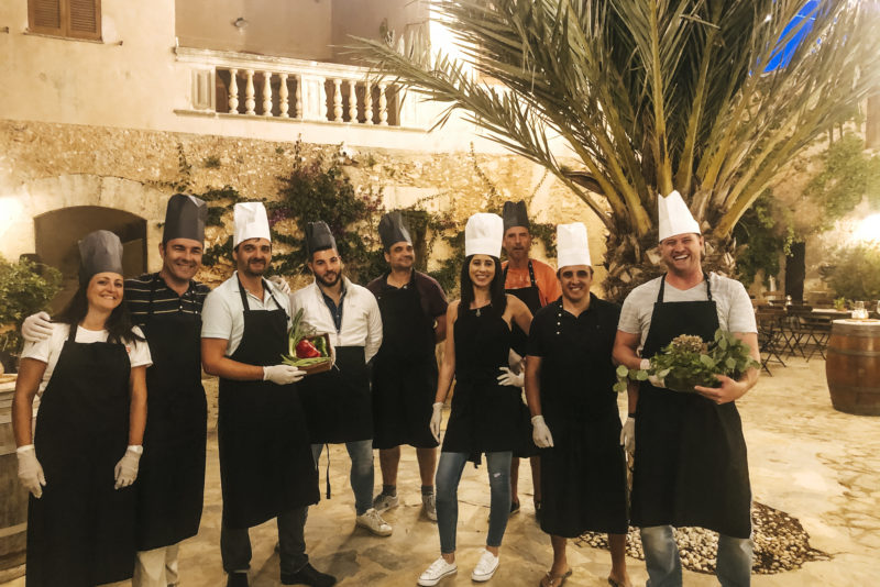 agence evenementielle receptive pays basque erronda seminaire team building incentive event baléares Majorque Mallorca réunion quad cours cuisine
